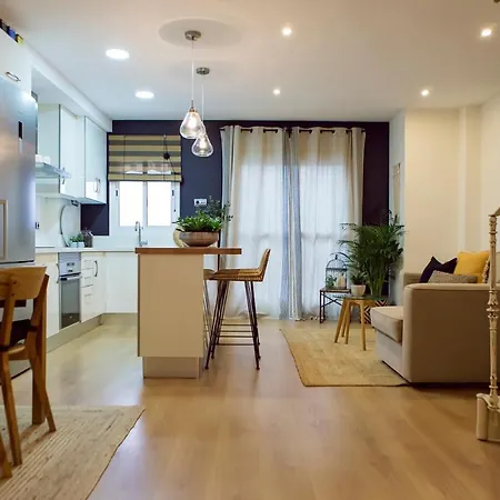 Apartament Sol Y Malaga - Designer Duplex Con Terraza Y Parking Zewnętrze zdjęcie